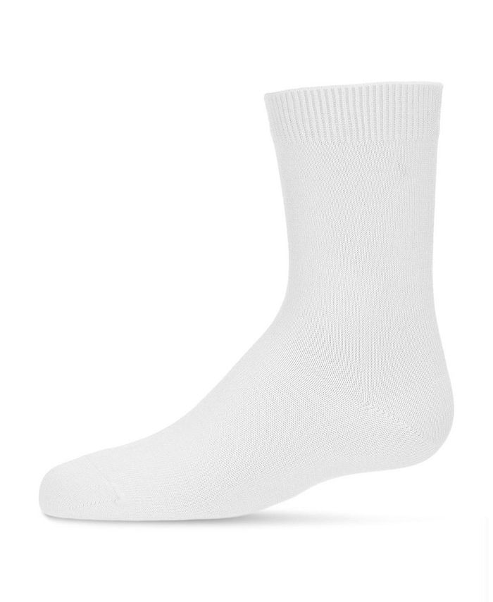 мужские носки new york rayon from bamboo novelty crew socks memoi Базовые мягкие носки из бамбуковой смеси для новорожденных MeMoi, белый