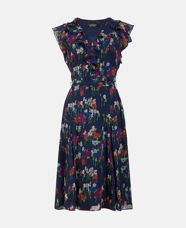 

Повседневное платье Lauren Ralph Lauren, темно-синий