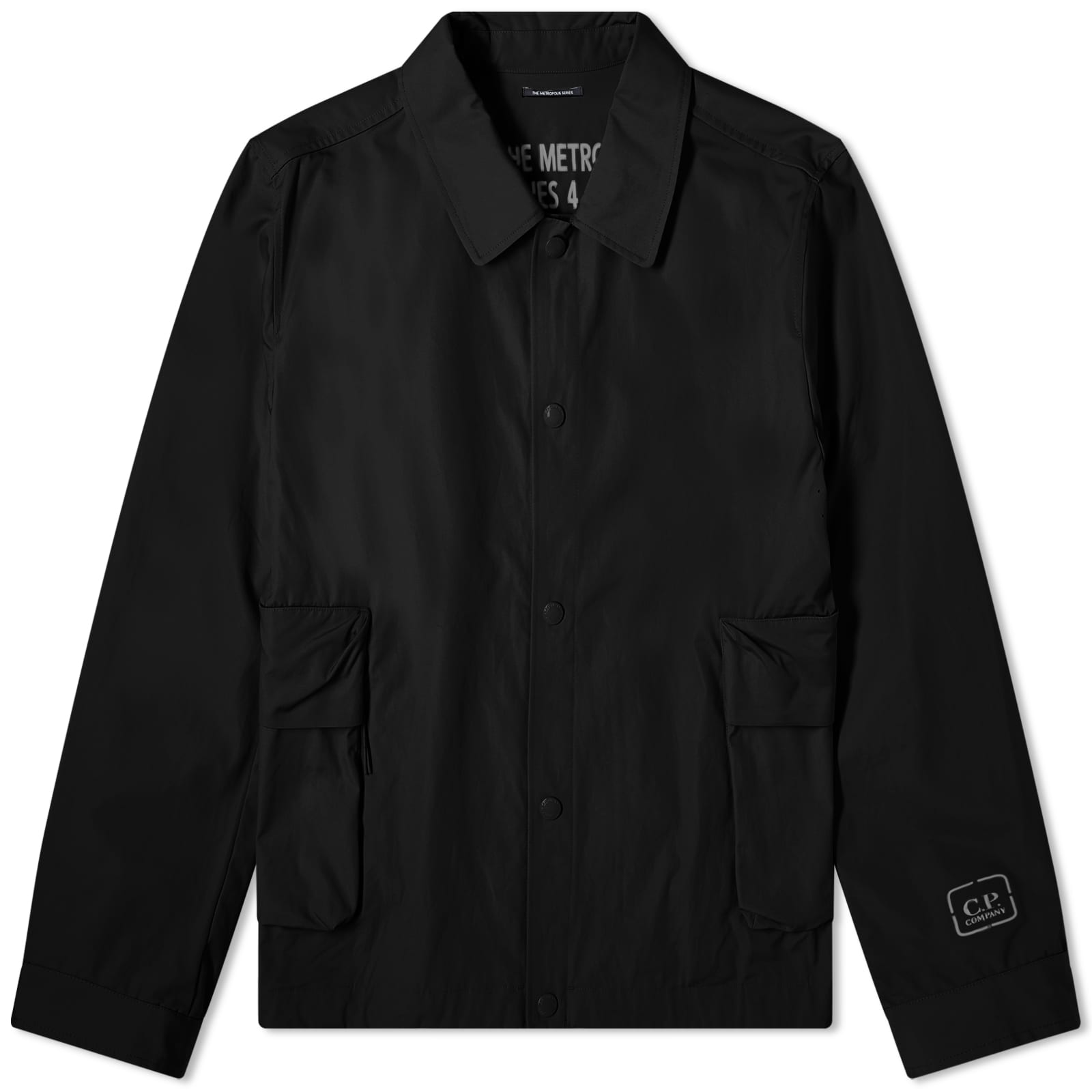 цена Рубашка C.P. Company Metropolis Hyst Overshirt, черный