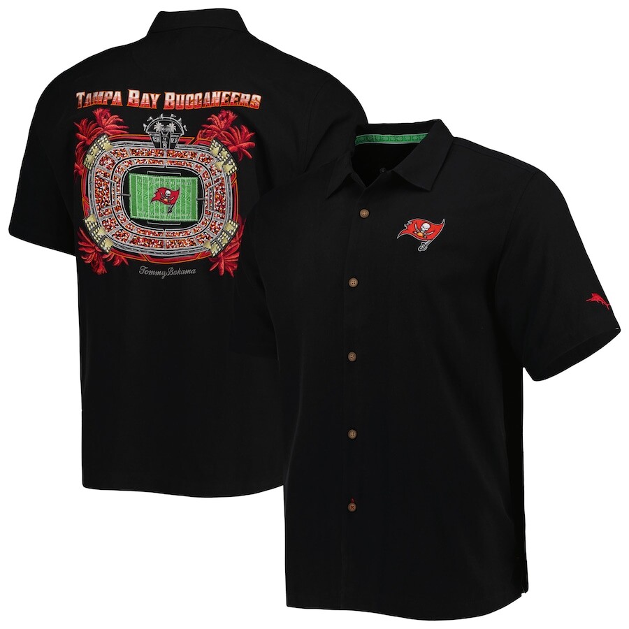 

Рубашка Tommy Bahama Tampa Bay Buccaneers, черный