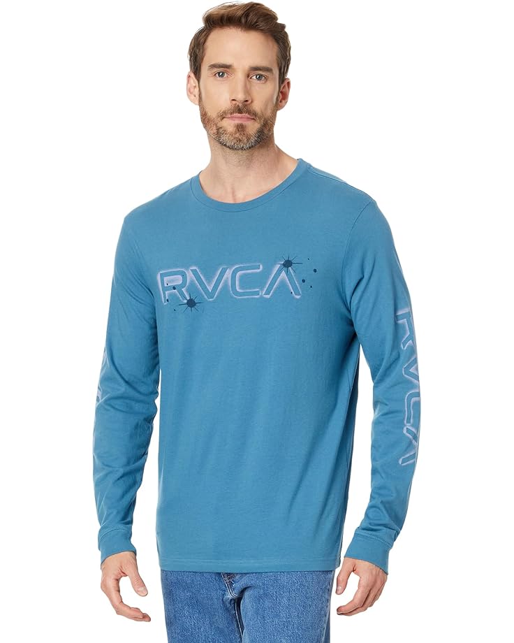 

Футболка RVCA Big Airbrush, синий