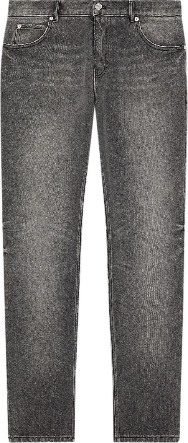 

Брюки Courrèges 5 Pocket Denim 'Stonewashed', черный
