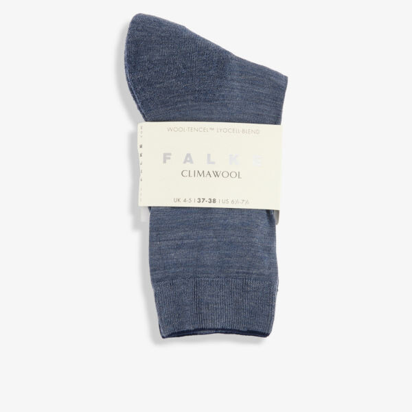 

Трикотажные носки Climawool с эластичной отделкой Falke, темно-синий