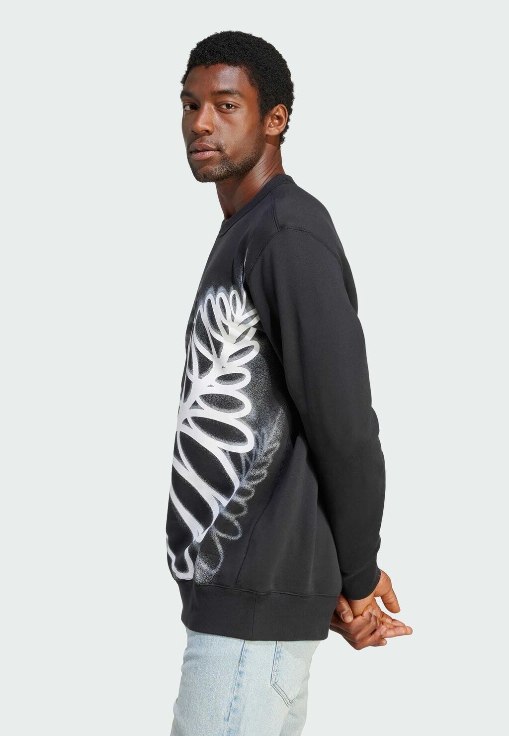 

Толстовка RUGBY LONG SLEEVE LIFESTYLE Adidas, черный