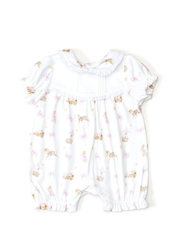

Комбинезон для девочки с рисунком Princess Baby, розовый