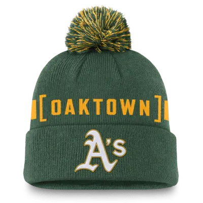 

Шапка Nike Oakland Athletics Hometown Peak, зеленый