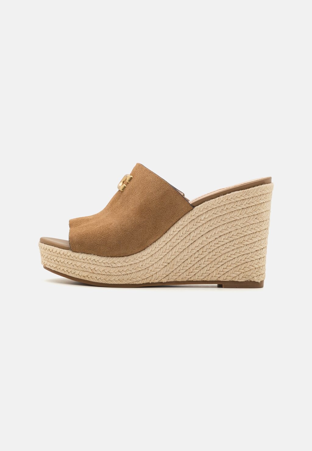 

Туфли-лодочки на высоком каблуке GLORIA WEDGE Coach, цвет brown