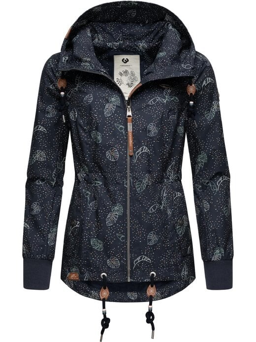 

Переходная куртка данка листья Ragwear, синий