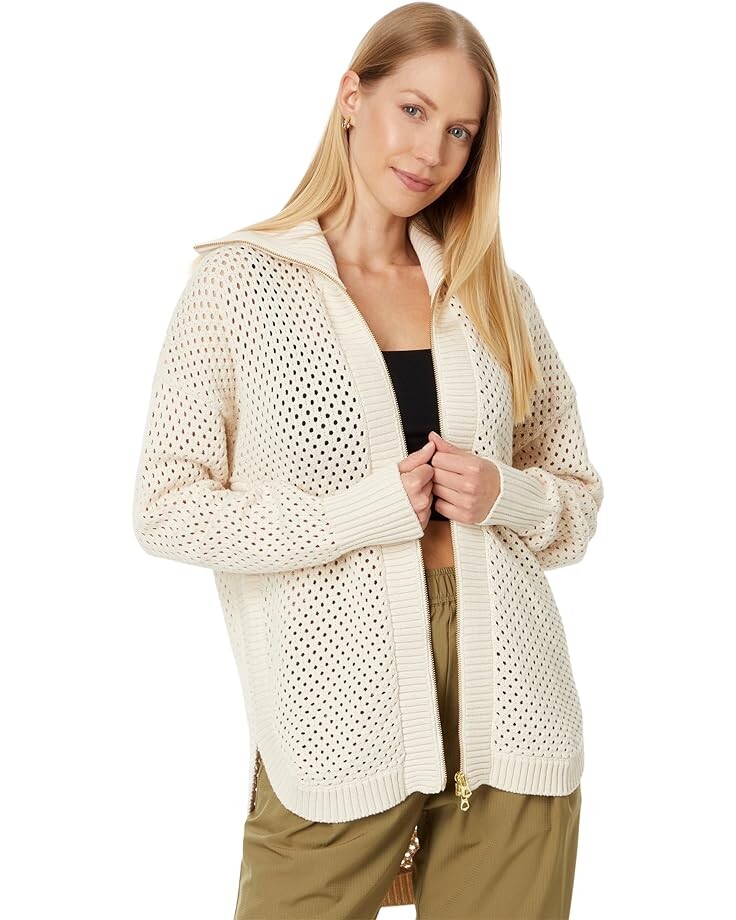 

Свитер Varley Finn Longline Knit, белый