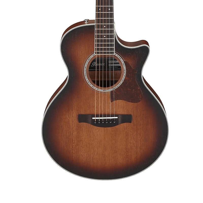 Акустическая гитара Ibanez AE240JR Acoustic Electric Guitar - Mahogany Sunburst ibanez aegb24e mhs
