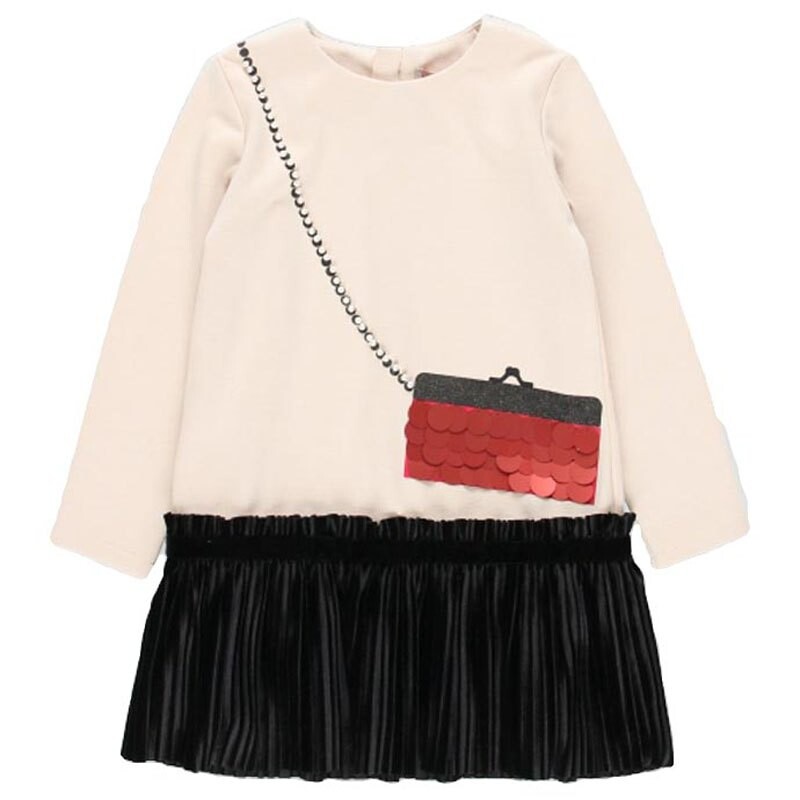 

Платье Boboli Knit Handbag, бежевый