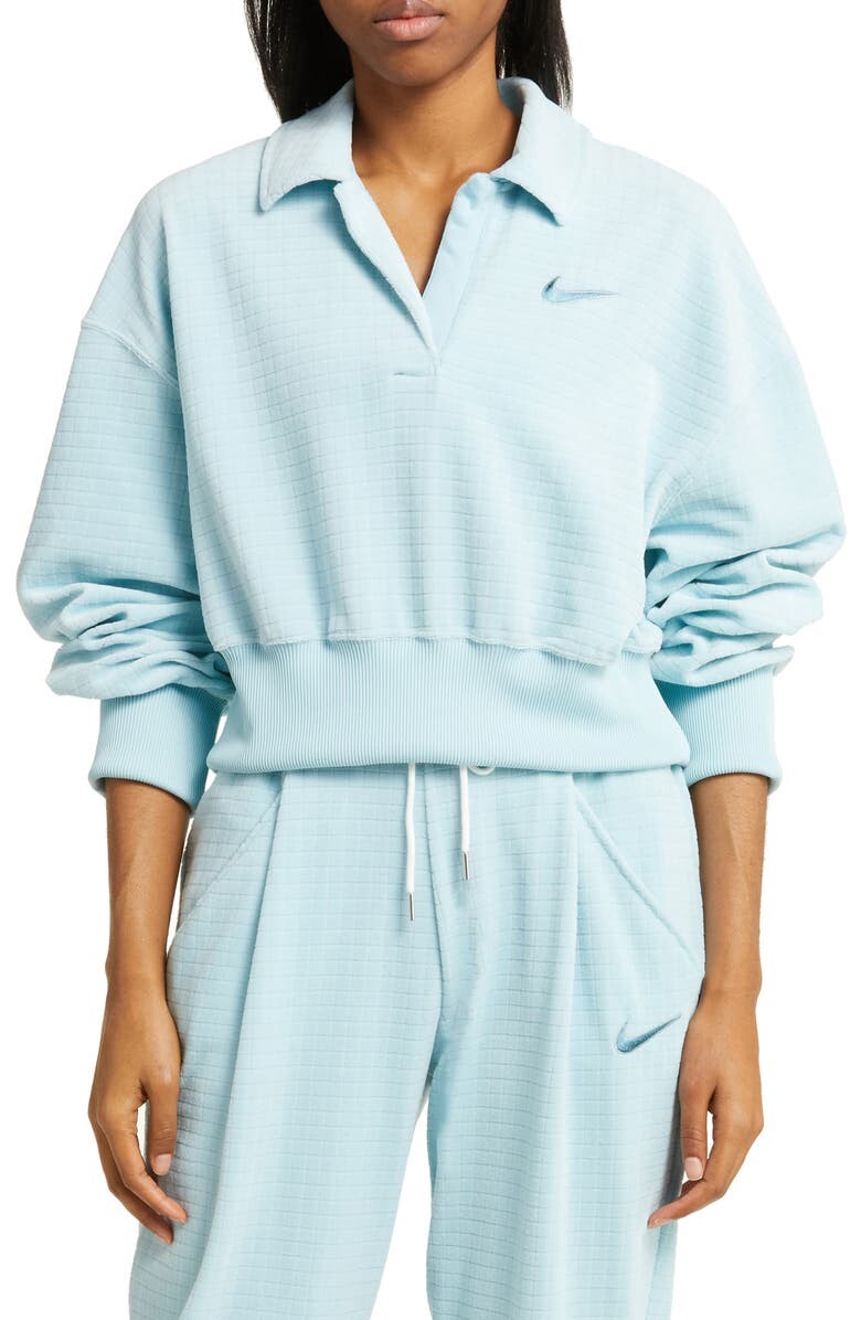 

Велюровая толстовка поло NIKE