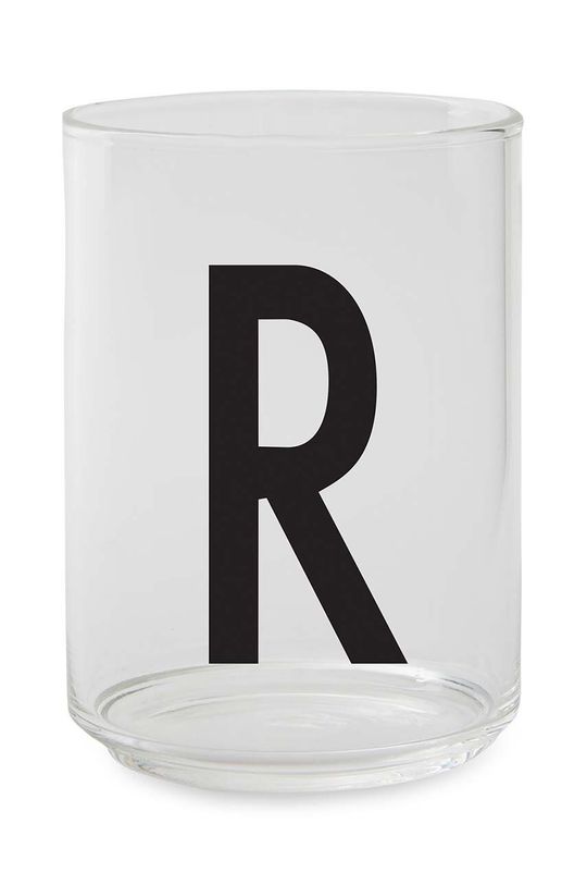 Персональный стакан для питья Design Letters, прозрачный