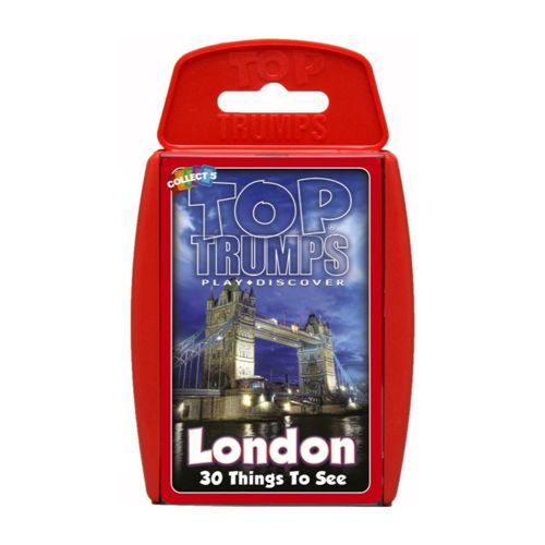 Настольная игра London 30 Things To See – Top Trumps Specials Winning Moves