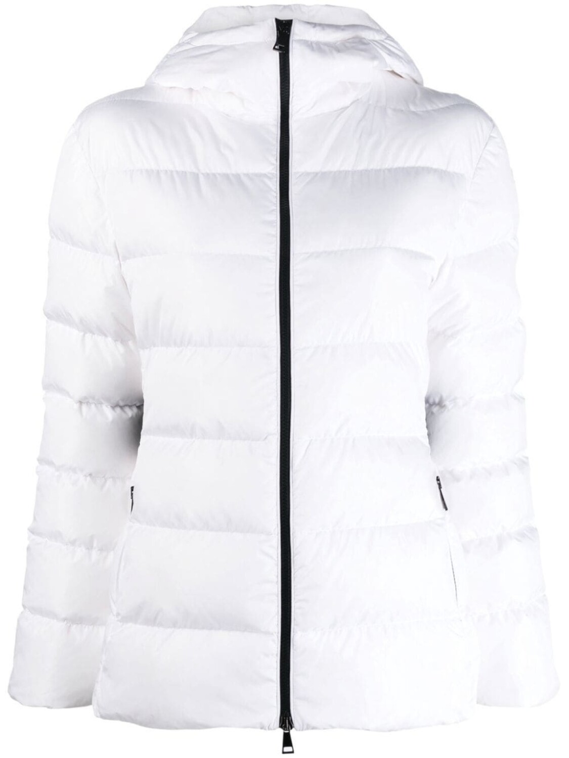 

Пуховик Dera на молнии Moncler, белый