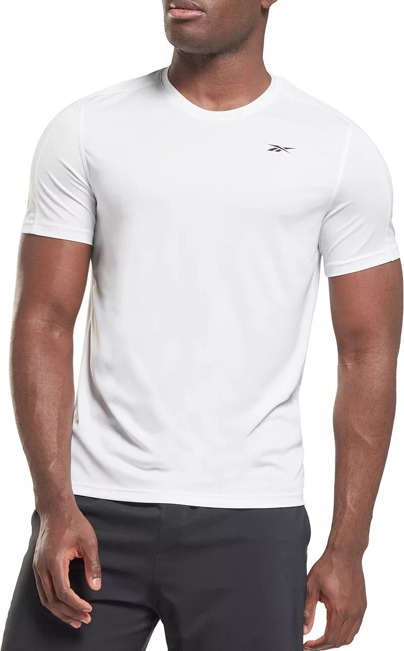 Мужская футболка Reebok Training Tech с коротким рукавом, белый