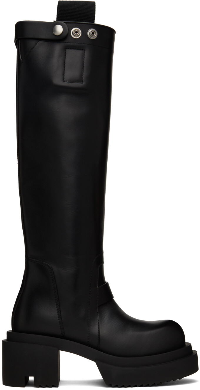 

Черные сапоги Богуна Rick Owens