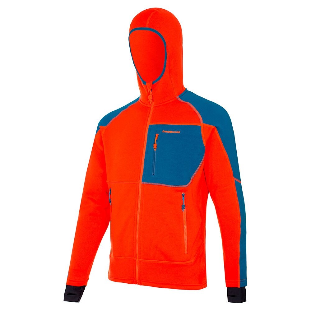 

Толстовка на молнии Trangoworld TRX2 Stretch Pro Hooded, оранжевый