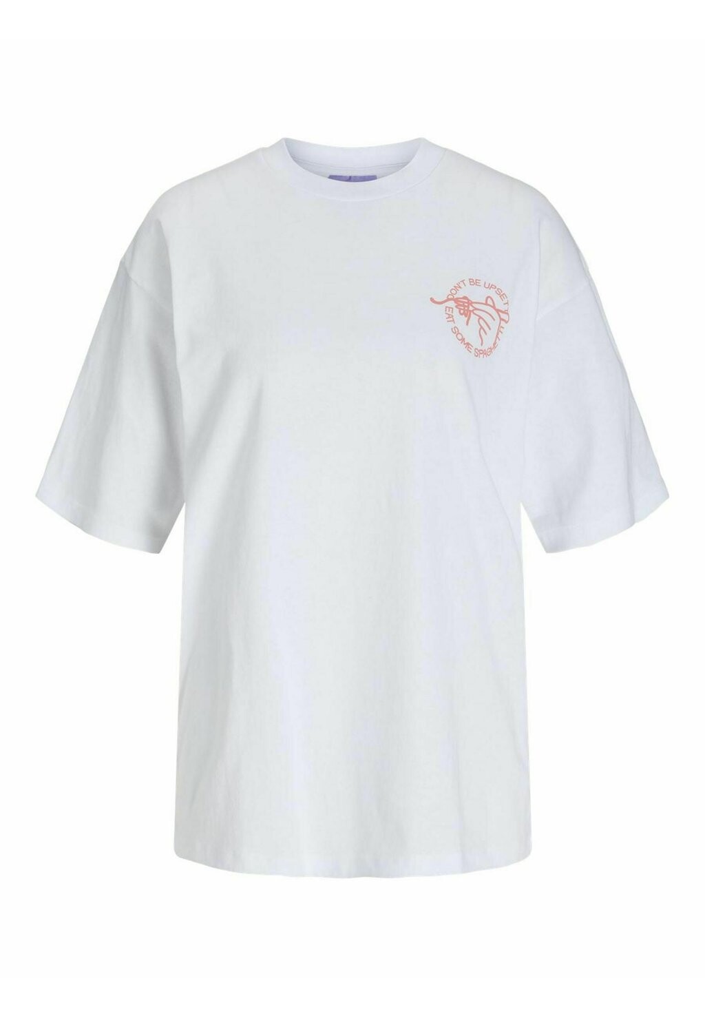 

Футболка с принтом MILLOW LOOSE JJXX, цвет bright white