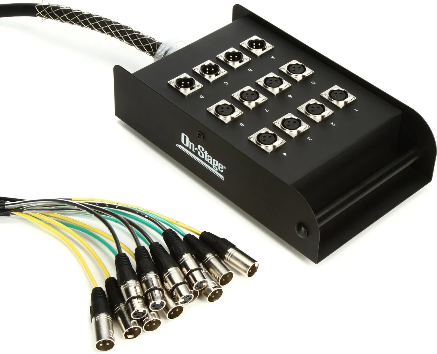 

На сцене SNK8450V2 8x4 XLR Stage Snake — 50 футов