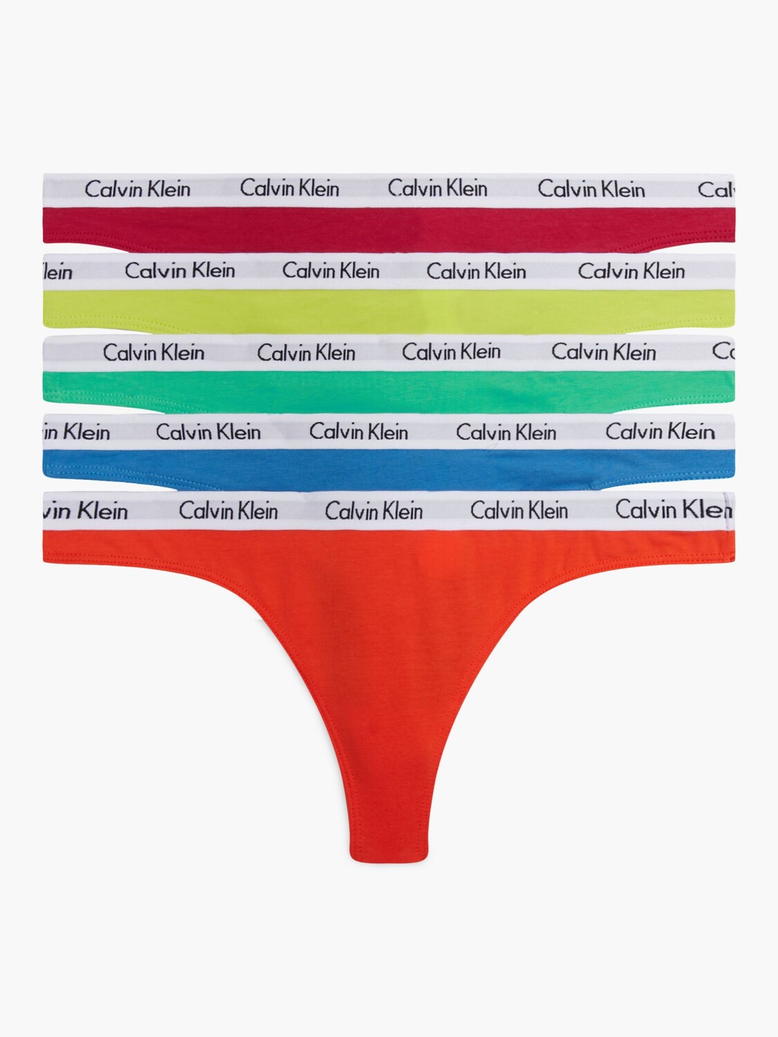 

Трусики Carousel Calvin Klein, набор из 5 шт., Pride Combo