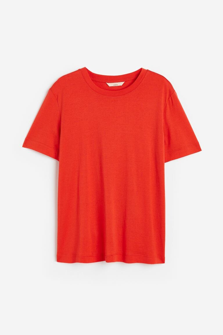 

Футболка из смесового шелка H&M