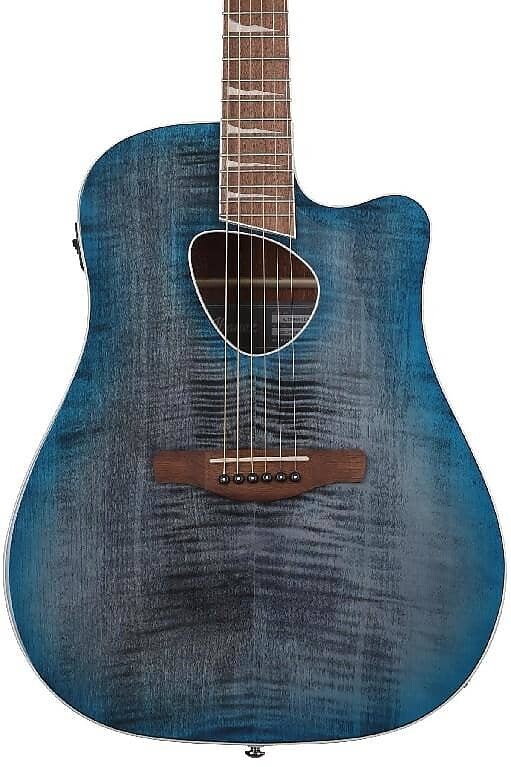 

Акустическая гитара Ibanez ALT30FMBDB Altstar Acoustic Electric Guitar - Blue Doom Burst