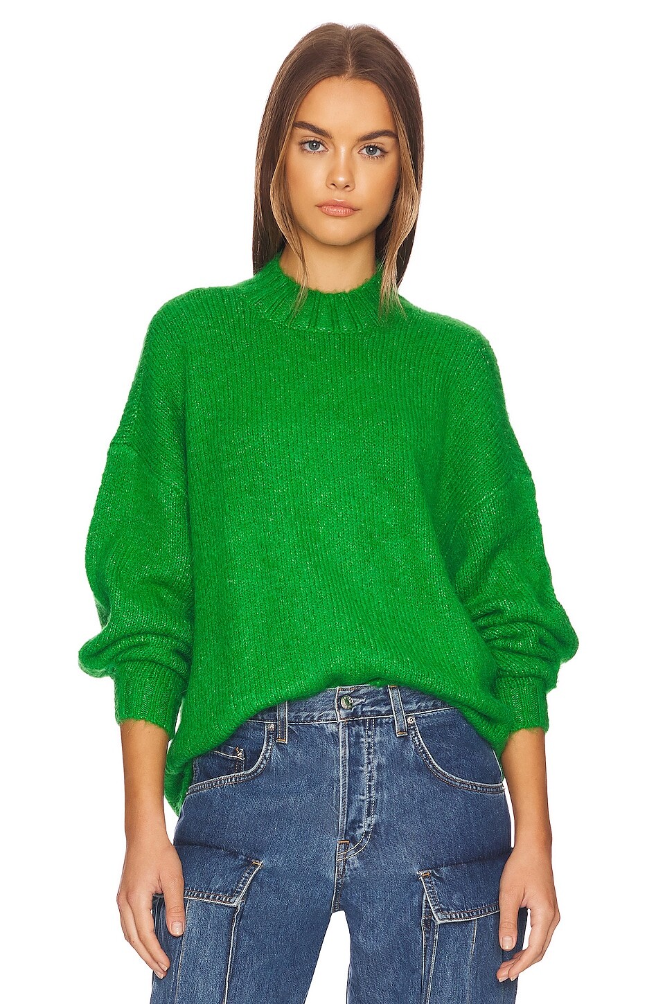 Свитер PISTOLA Carlen Mock Neck, цвет Fern