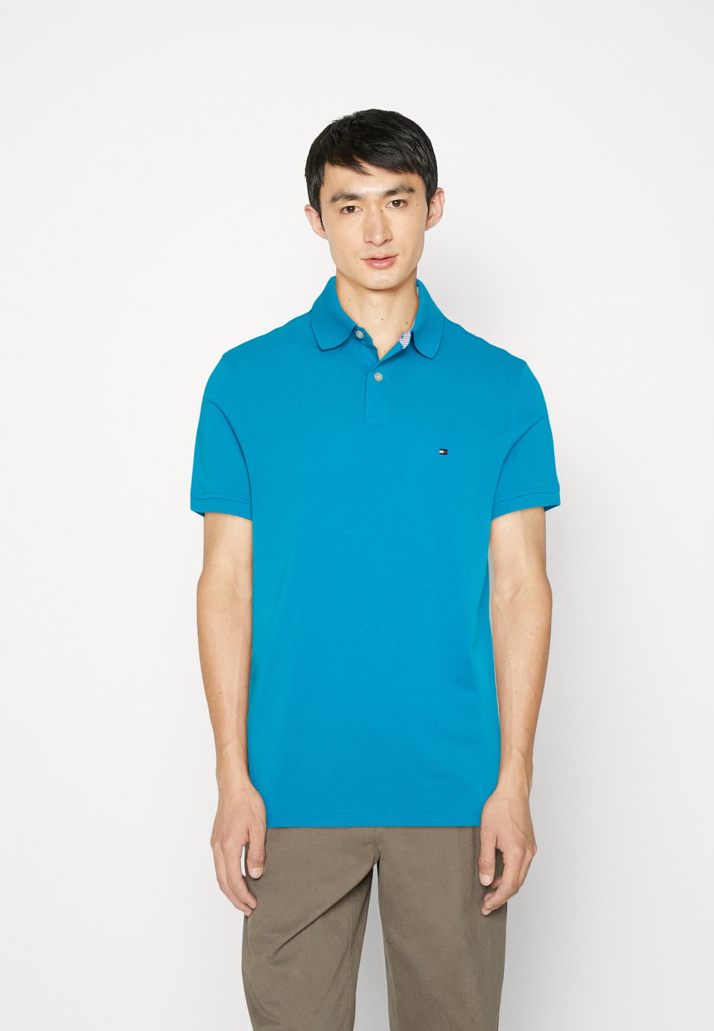 

Polo REGULAR Tommy Hilfiger, лазурный цвет морской волны