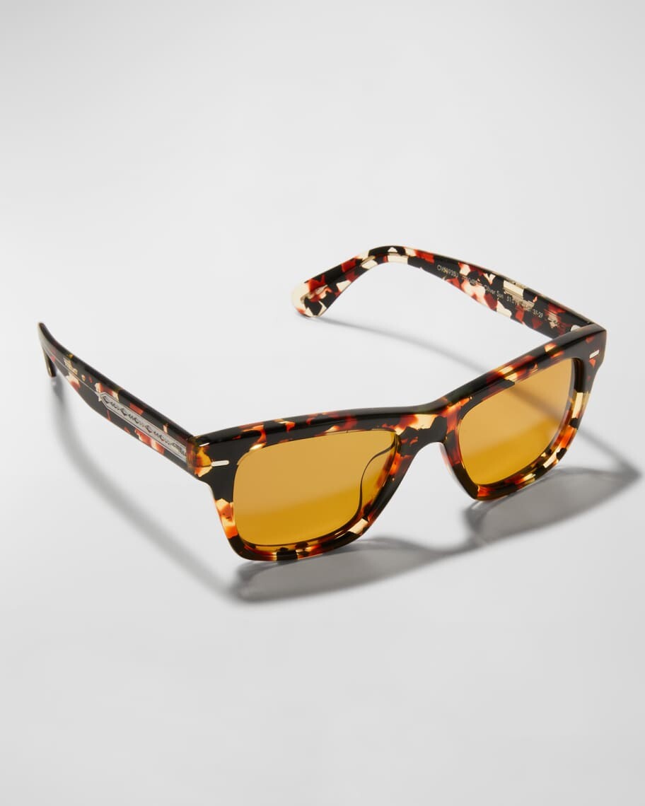 

Солнцезащитные очки Oliver из ацетата Brunello Cucinelli & Oliver Peoples