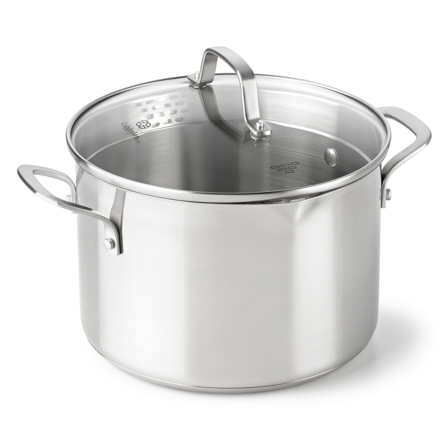 

Кастрюля из нержавеющей стали с крышкой Calphalon Classic 6 л, серебряный