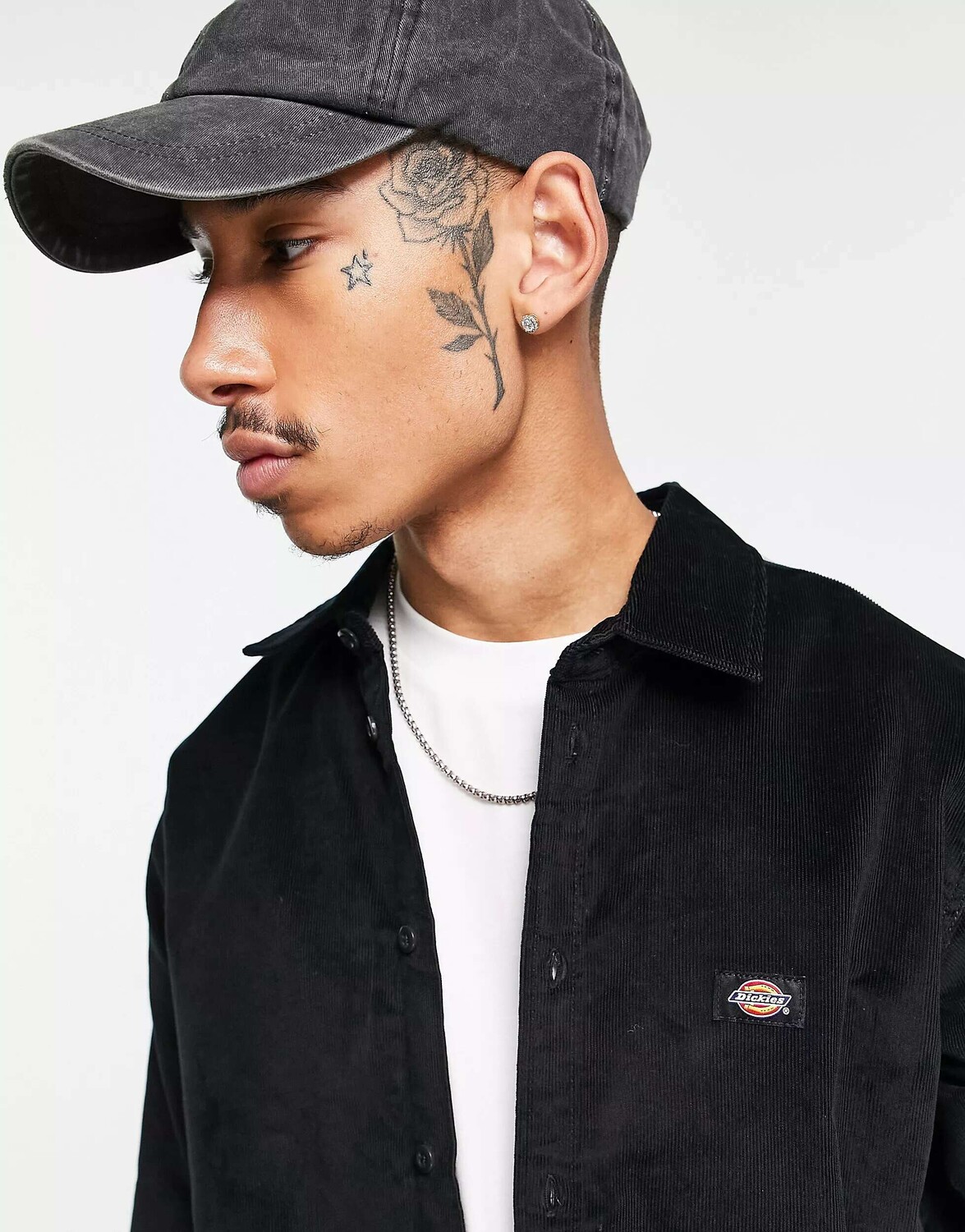 

Черная рубашка с длинными рукавами Dickies Wilsonville