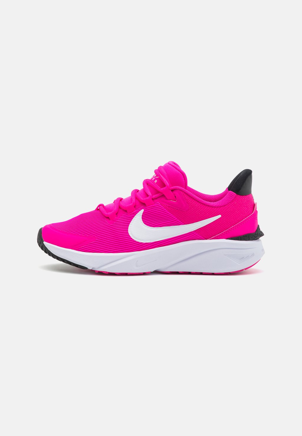 Нейтральные кроссовки Star Runner 4 Unisex Nike, цвет fierce pink/white/black/playful pink