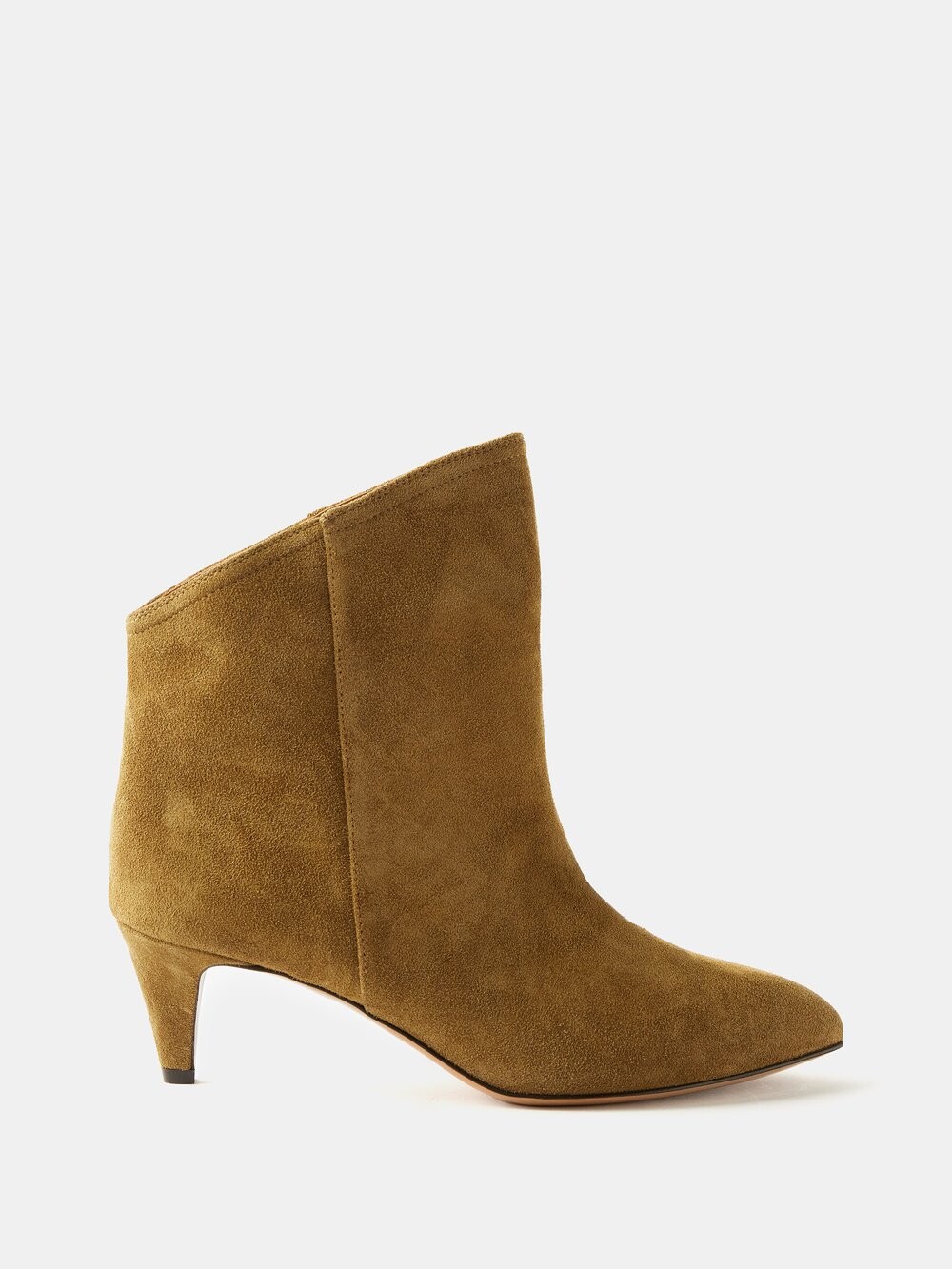 

Замшевые ботильоны dripi Isabel Marant, бежевый