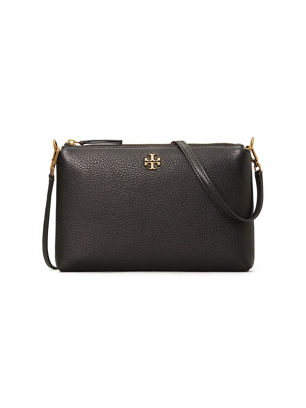 

Кожаная сумка через плечо Kira Tory Burch, черный
