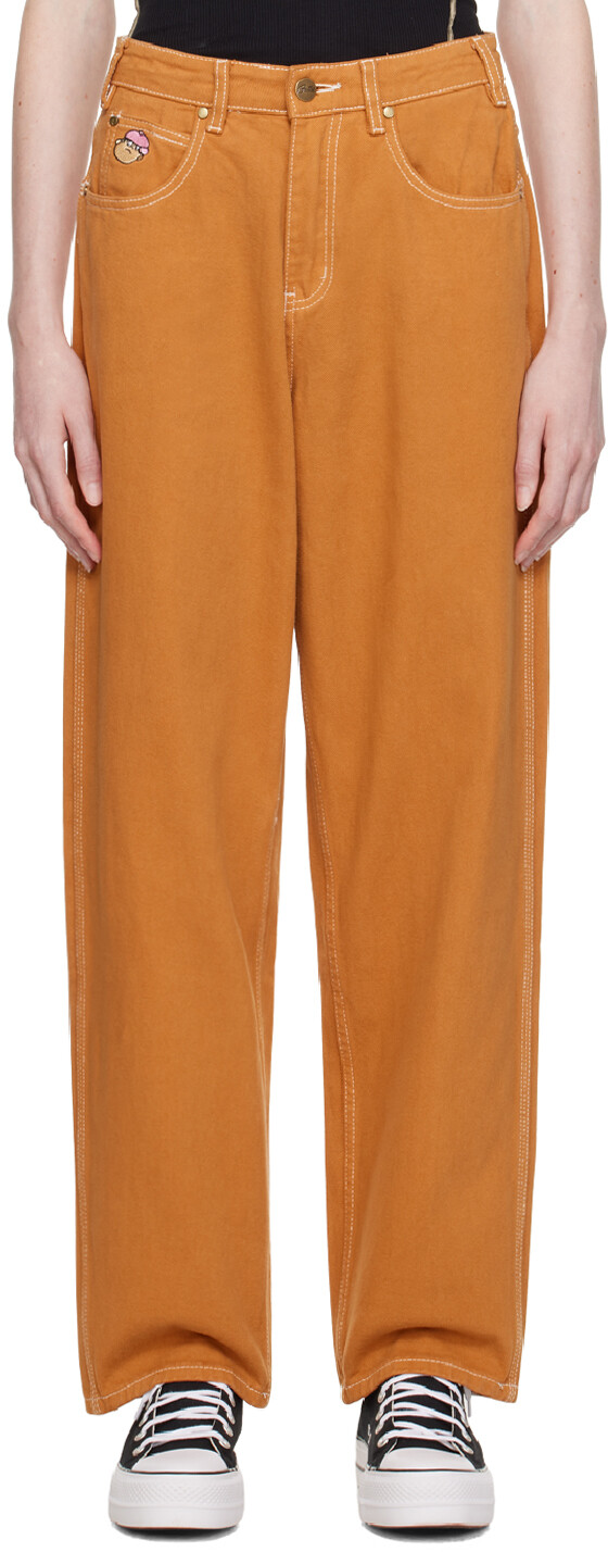 

Эксклюзивные оранжевые джинсы Butter Goods SSENSE Santosuosso