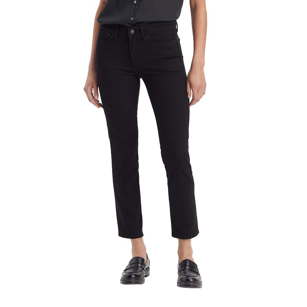 брюки багги levi s размер 28 32 черный Джинсы Levi´s 712 Slim Welt Pocket, черный