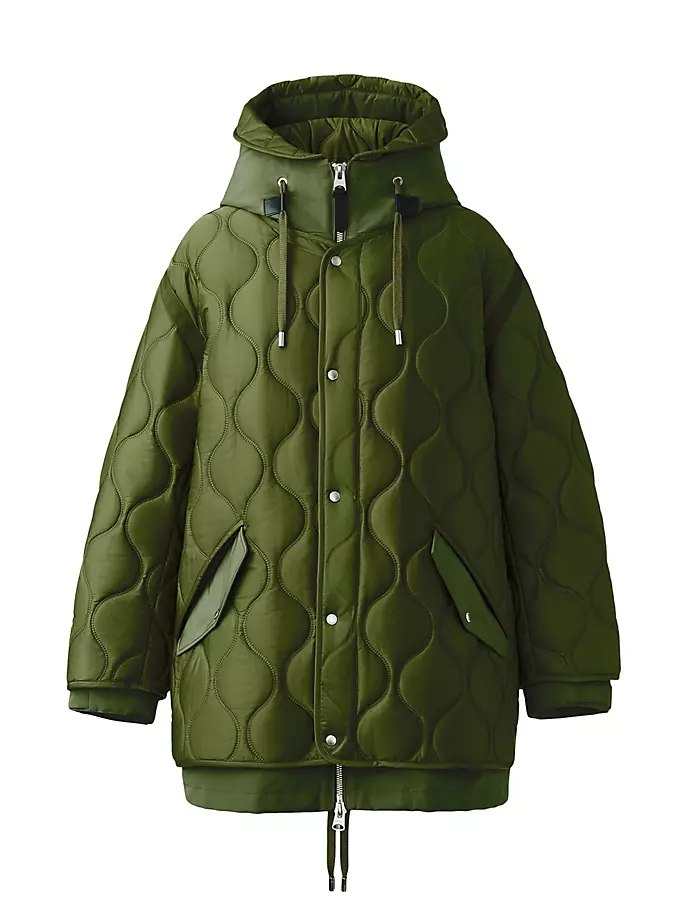 

Стеганая парка Maia Mackage, цвет light military
