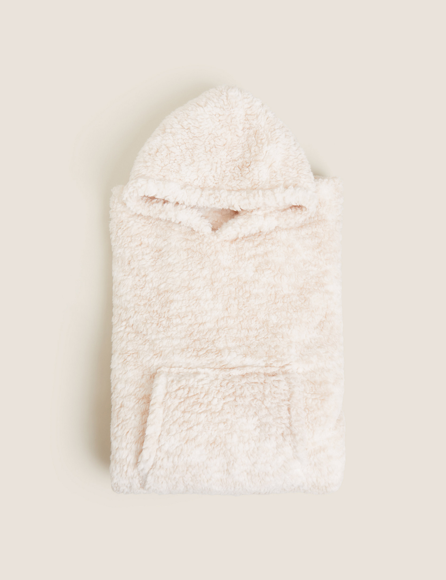 Флисовое одеяло Teddy с капюшоном The Marks & Spencer Snuggle