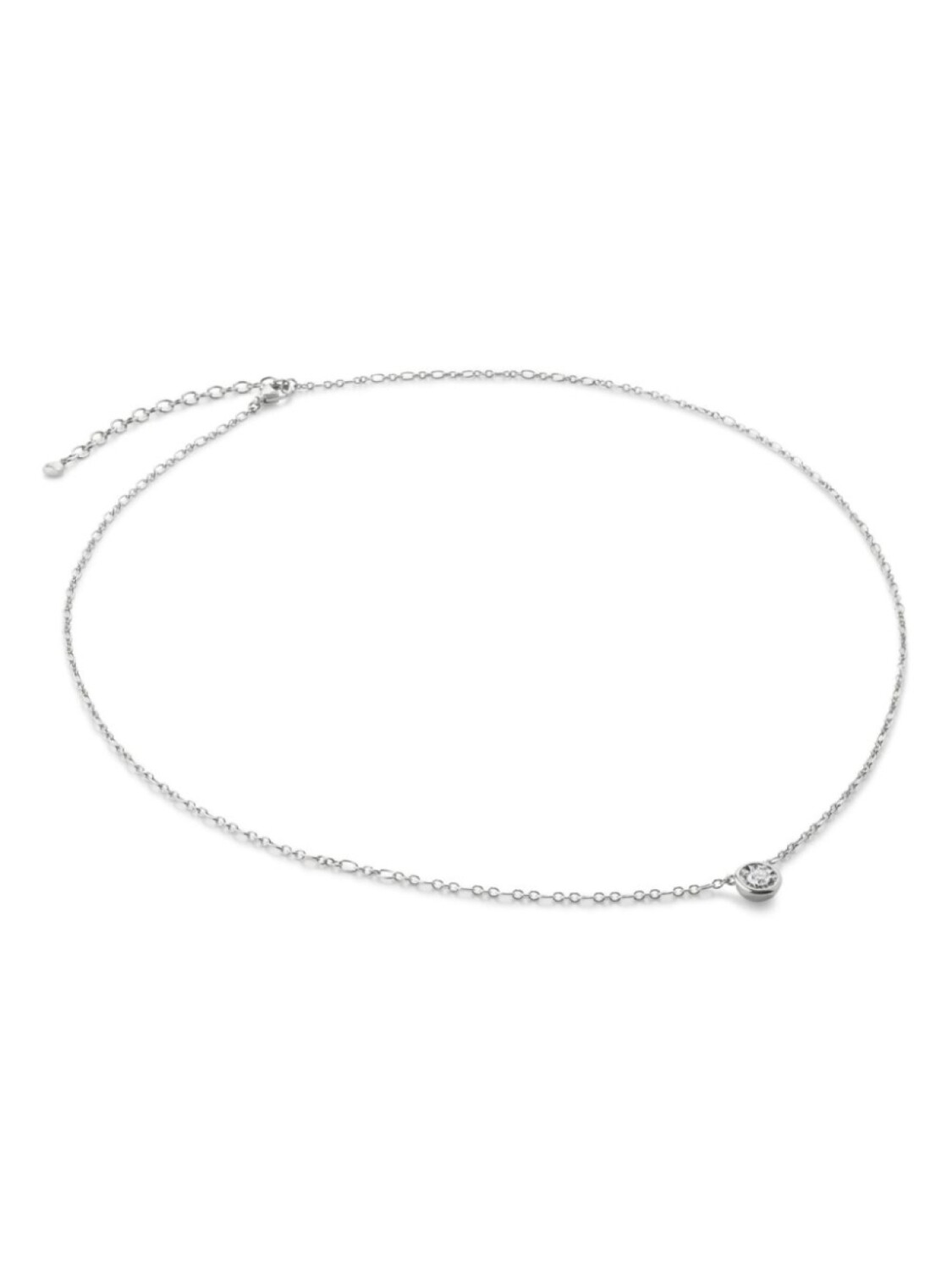 

Большое ожерелье Essentials Monica Vinader, серебряный