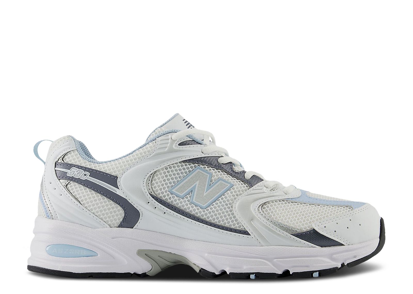 

Кроссовки New Balance 530 'White Light Chrome Blue', белый