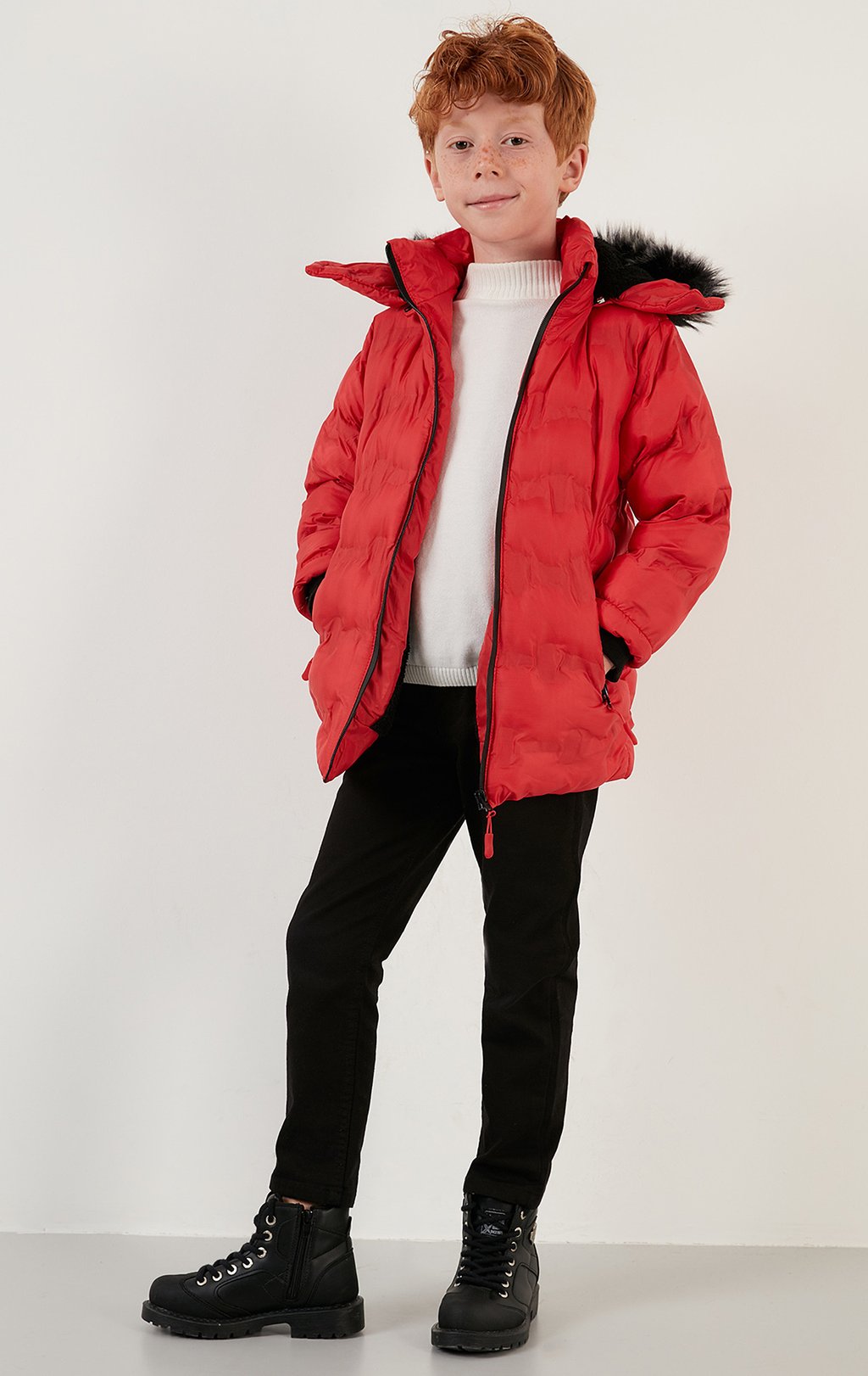 Зимнее пальто REGULAR FIT LELA, цвет red