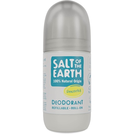 цена Натуральный шариковый дезодорант без запаха, 75 мл, Salt Of The Earth