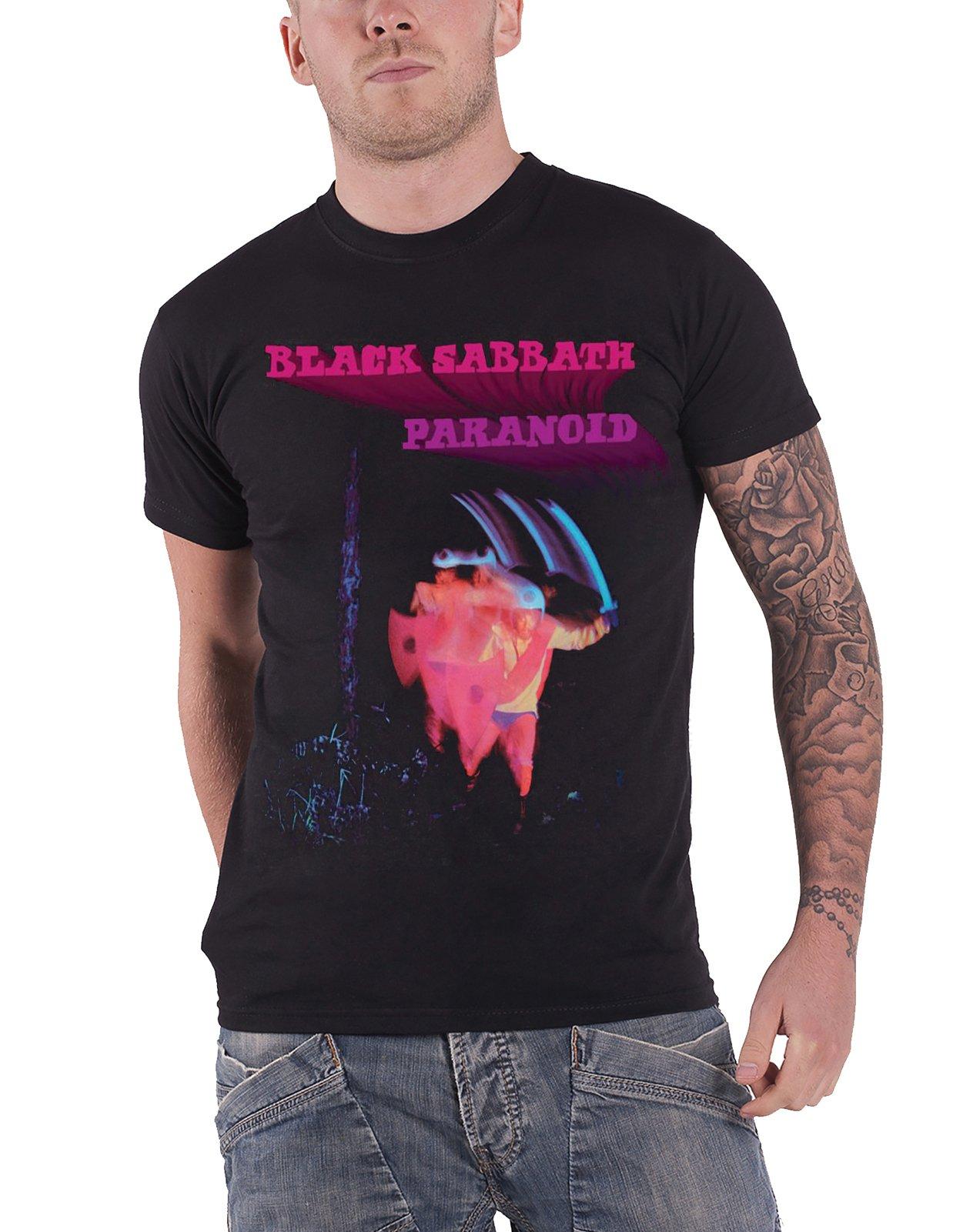 Футболка Paranoid Motion Trails Black Sabbath, черный black sabbath – paranoid
