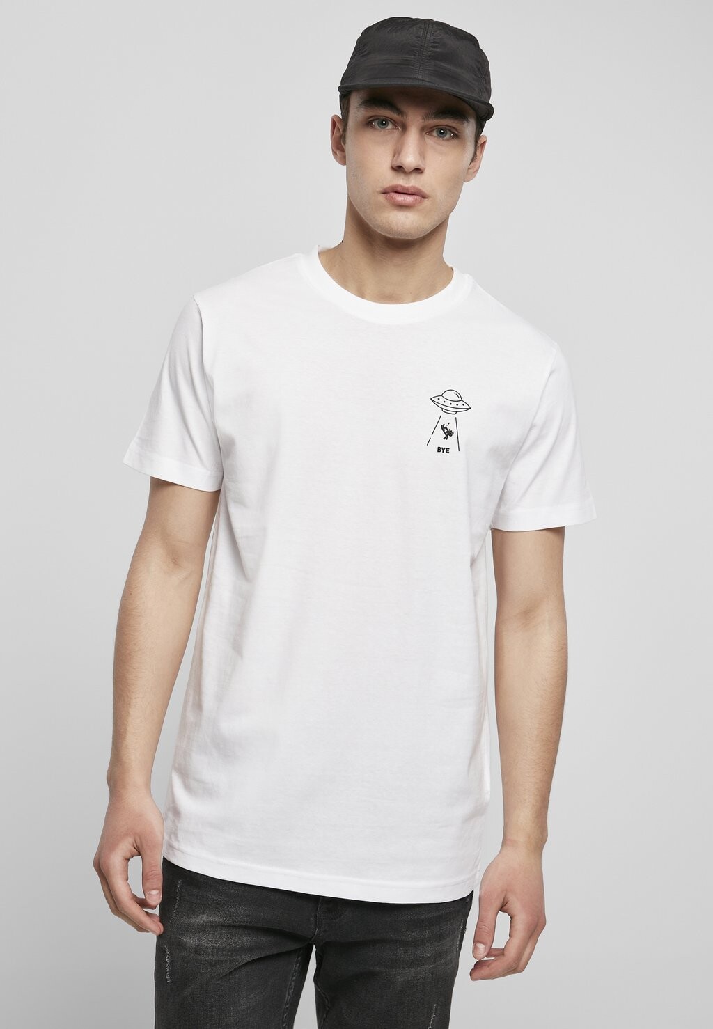 

Футболка с принтом Mister Tee, белый