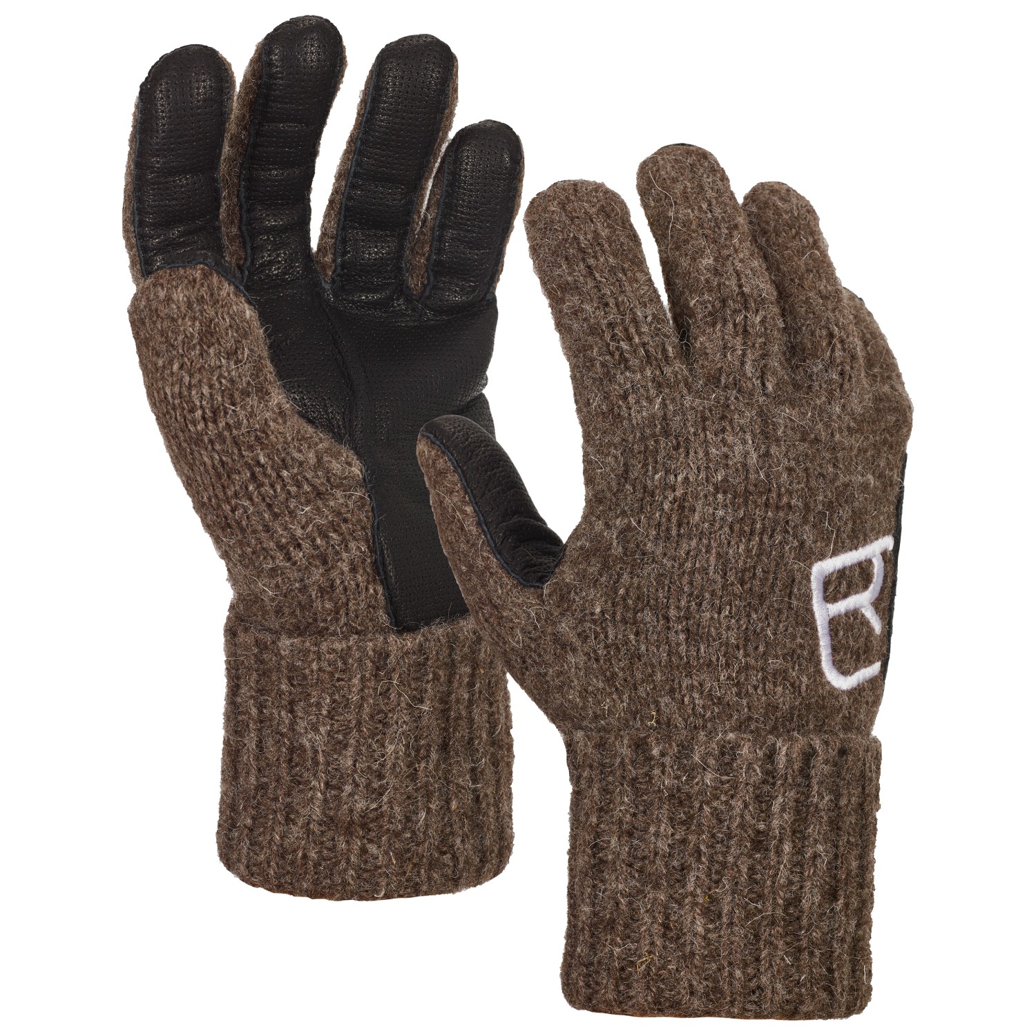 Перчатки Ortovox Classic Wool Glove Leather, цвет Black Sheep