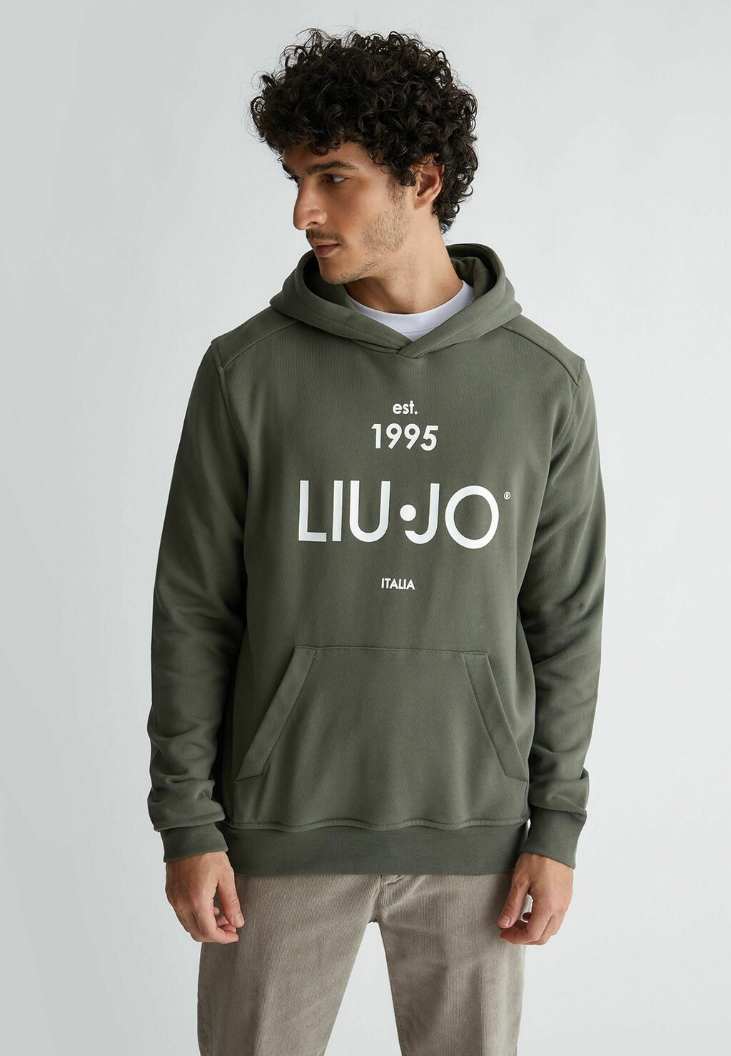 

Толстовка LIU JO, зеленый в стиле милитари