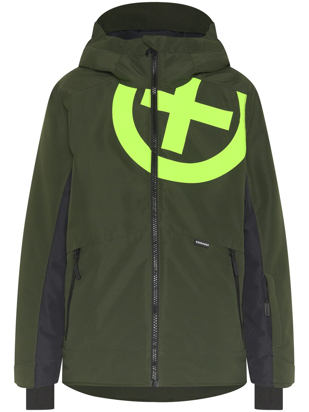 Спортивная куртка Chiemsee Chiemsee, светло-зеленый/темно-зеленый цена и фото
