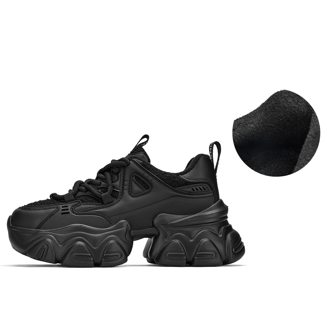 

Кроссовки GEMEIQ Chunky Sneakers Women's Low-top, черный