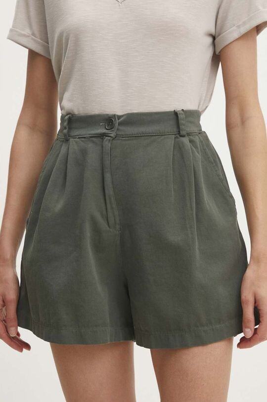 

Хлопковые шорты Answear Lab, зеленый